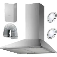 Berdsen BT-213 INOX 60 cm fläktkåpa