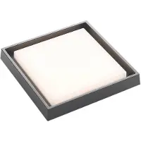 LUCANDE Utomhusbelysning , Birta, Grå, Metall, Modern