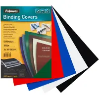 Fellowes Chromo - A4 (210 x 297 mm) - svart - 250 g/m² - 100 stk bindningsskydd - för Galaxy 500, Galaxy Wire, Pulsar+ 300, Quasar+ 500, Star 150, Star+ 150