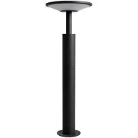 LUCANDE Utomhusbelysning , Fenia, Svart, Terrass, Aluminium, Modern