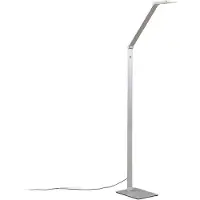 LUCANDE Golvlampa , Resi, dimbara, Metallisk, Arbetsrum / hemkontor, Aluminium, Modern