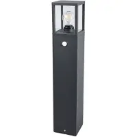LUCANDE Utomhusbelysning , Klemens, Svart, Terrass, Aluminium, Modern