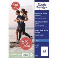 Avery Zweckform Everyday - Halvblank - vit - A4 (210 x 297 mm) - 180 g/m² - 100 ark fotopapper