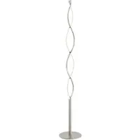 LINDBY Golvlampa , Auron, dimbara, Grå, Vardagsrum, Metall, Modern