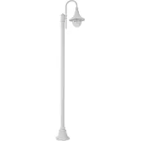 LINDBY Utomhusbelysning , Daphne, dimbara, Vit, Aluminium, Antik
