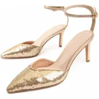 Montevita Klackskor Festshoe2 i Guld