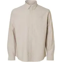 Selected Regrick Oxford Flex Skjorta Med Långa ärmar