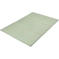 Vevor japansk tatamimatta, hopfällbar japansk tatamimadrass i queen size (naturligt rusgräs), japansk golvmadrass med halkfri baksida och frisk doft, futonmadrass för sovande, meditation, yoga