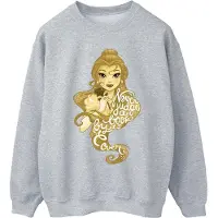 Disney Mens Beauty And The Beast Never Judge Sweatshirt (Sports Grey)