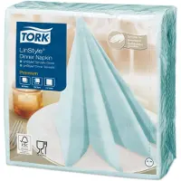 Tork Servetter 50/fp | 1-lag | LinStyle | aquablå