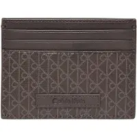 Calvin Klein Allover Monogram Logo Card Holder