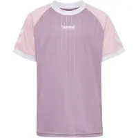 Hummel T-shirt - hmlJR Stripe - Lavender Mist - - 11-12 år (146-152) - T-shirt