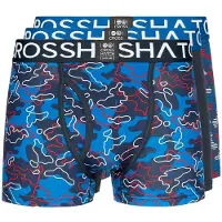 Crosshatch Herr Linamo Öppen Fly Boxer Short (Blå)