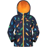 Mountain Warehouse Barn Exodus Tryckt Vattentålig Soft Shell Jacka (Ljus Gul)