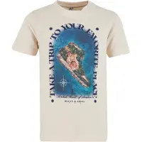 Mister tee Favorite Place T-shirt Med Korta ärmar