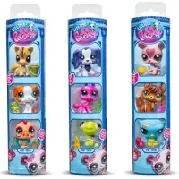 Littlest Petshop LITTLEST PET SHOP PET TRIO IN TUBE ASS - assorted