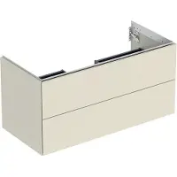 Geberit Bänkskåp ONE 2 lådor 103,6x50,4x47 grå