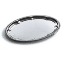 Multi Serveringsfat 34x46 cm oval silverplåt, st.
