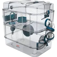 Zolux hamster-/råttbur RODY 3 DUO blå