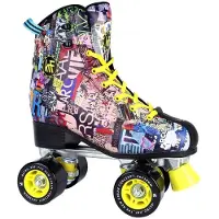 KRF Retro Fashion Art Roller Rullskridskor