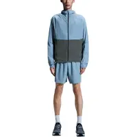 On Running On Core Jacka Logo Huva Färgblock Bekväm Jacka Herrjacka Ljusgrå-Blå Solar-Svart 1ME10332987 S
