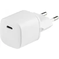 Sandstrom 30W USB-C GaN väggladdare-Vit