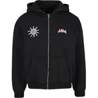 Lost Youth With Love Oversized Sweatshirt Med Dragkedja