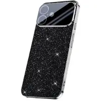 Mtp Products iPhone 17 Glittrande Glitter Hybridskal - Svart