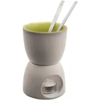 Jamon Ibili 728800 Pracktik Mini Chokladfondue i keramik med 2 gafflar