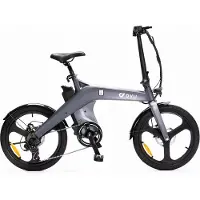 DYU T1 Elcykel 36V 10Ah Batteri, 250W Motor, 20 Tum Däck, Räckvidd 55km, Maxhastighet 25km/h, Vikbar Elcykel 36V 10Ah