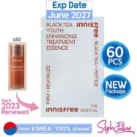 INNISFREE 60 st/60 ml_[] Black Tea Youth Enhancing Treatment Essence 1 ml (Provpåse) 1ml X 60pcs (60ml)