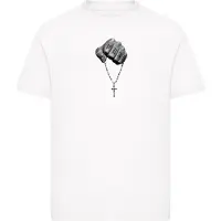 Mister tee Faith Meets Strength T-shirt Med Korta ärmar