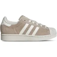 Adidas Originals Låg sneaker 'Superstar II Latte' mörkbeige / vit