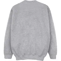 Disney Girls Alice In Wonderland All Mad Here Sweatshirt (Sports Grey)