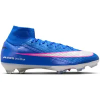 Nike Air Zoom Mercurial Superfly 10 Elite FG Attack - Blå/Vit - Gräs (FG), storlek 47