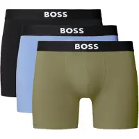 BOSS för män. 50544272 Set 3 Boxers One svart, blå, brun (XXL), Hemkläder, Bomull