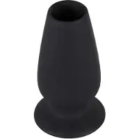 You2Toys - analplugg med hål - svart
