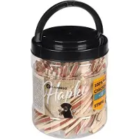 Flamingo Hapki Kyckling-och Fiskstrimlor Hundgodis 650g