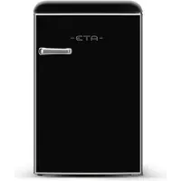Eta Storio ETA253790020E - Kylskåp med frysfack - bredd: 55.2 cm - djup: 61.7 cm - höjd: 90 cm - 110 liter - Klass E - svart