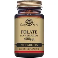 Solgar Metafolin Folate 400mcg Tabletter 50 Enheter