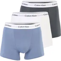 Calvin Klein 3 Pack Relaxed Trunks Icon Cotton Stretch