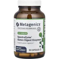 Metagenics , SpectraZyme Gluten Avbrott Enzymer, 90 Capslar (138 mg per Capsule)