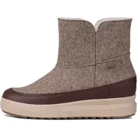 Pomar Women's Niva GORE-TEX Ankle Boot Sand Felt/vivian Brown/fur