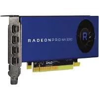 AMD Grafikkort Radeon Pro WX 3200 Radeon Pro WX 3200 4 GB GDDR5 PCIe Mini DisplayPort Låg profil