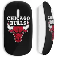 CAPACHEAP Souris Sans Fil Chicago Bulls Basketball logo