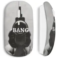 MANIACASE Souris Sans Fil Bang Pistolet Vintage