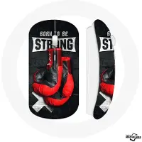 CAPACHEAP Souris Sans Fil Boxe Born To Be Strong