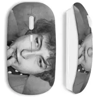 CAPACHEAP Souris Sans Fil Bob Dylan Vintage Photo