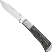 Kizer Cutlery Trestle D V3760A1 Stonewashed Nitro-V, Aluminum &amp; Norplex UltreX Micarta, pocket knife, Azo design