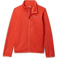 Columbia Essential Hike Grid Fleecejacka Med Dragkedja